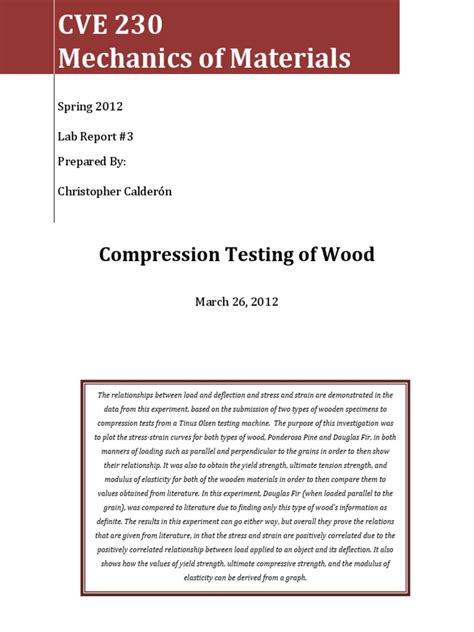 compression test on wood pdf|pine wood strength test pdf.